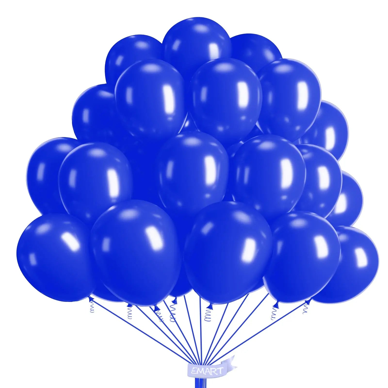 100pcs Balloons Assorted Colors with Ribbon Latex Helium Quaility for Birthday/Graduation/party/Christmas Decor