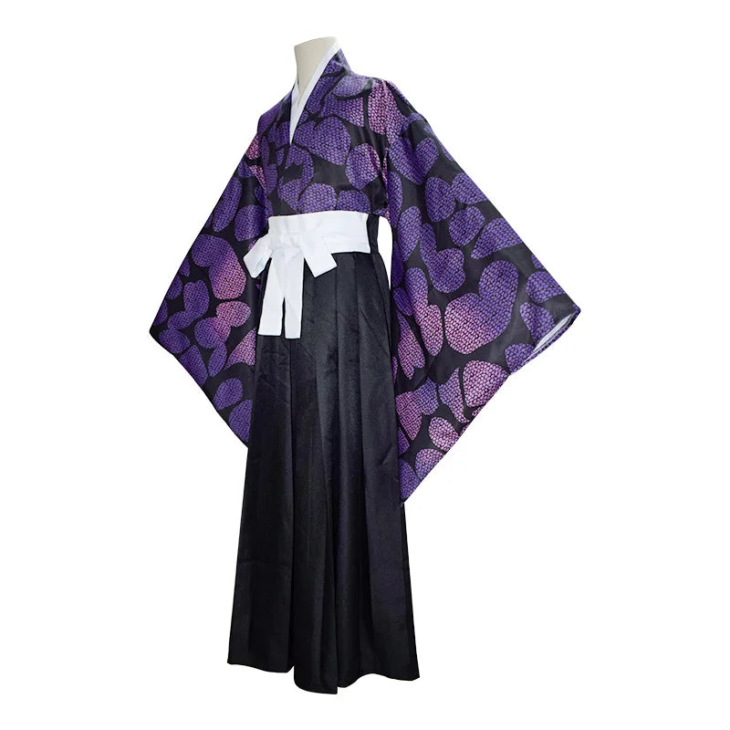 Tsugikuni Michikatsu  Kokushibou Japanese Anime Cosplay Costumes Uniform Kimono Clothing Halloween