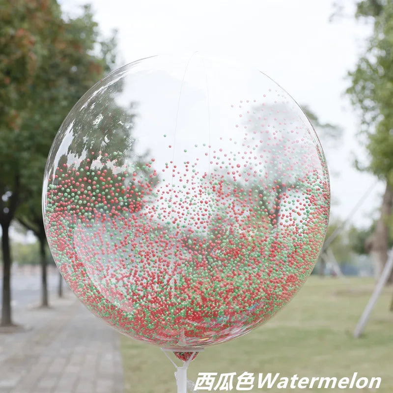 One Giant BoBo  Rainbow Color Bubble Balloon Birthday Party Wedding Decoration Children Toy