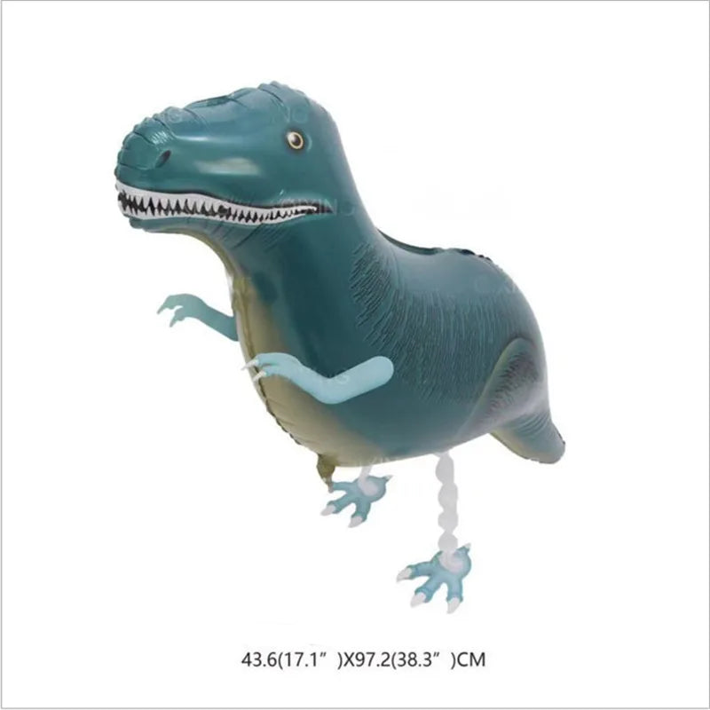 New Cartoon Aluminum Film Balloon Walking Balloon Helium Balloon Birthday Party Children's Toy Animal Pet Balloon