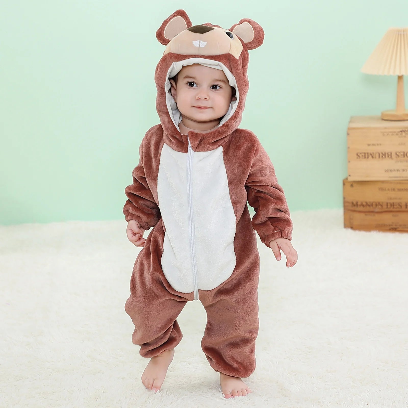 MICHLEY OEM New Design Boys Cosplay Jumpsuits Girls Winter Kids Halloween Costume for Children