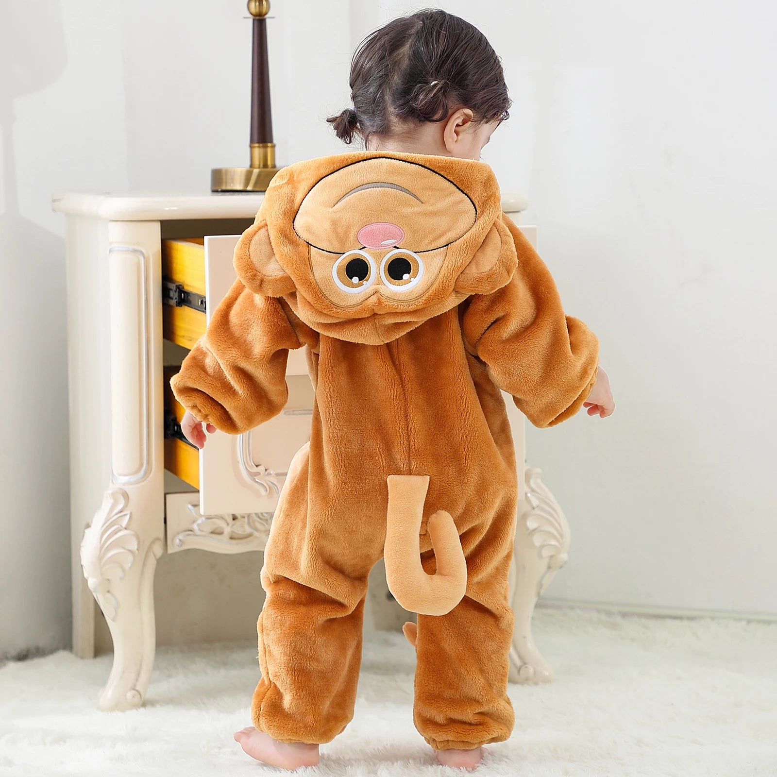 MICHLEY OEM New Design Boys Cosplay Jumpsuits Girls Winter Kids Halloween Costume for Children