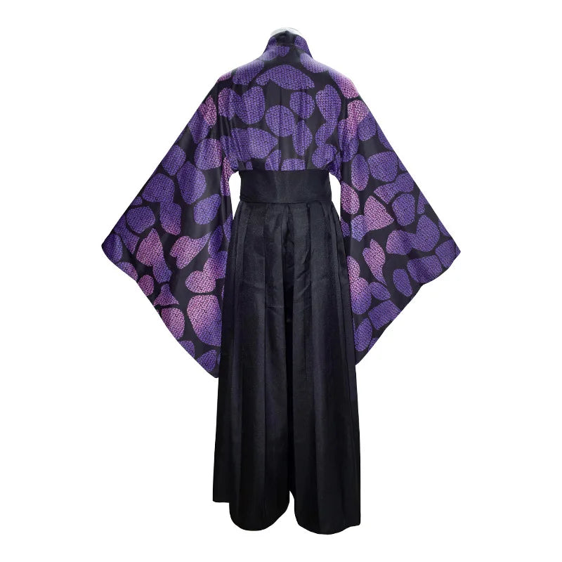 Tsugikuni Michikatsu  Kokushibou Japanese Anime Cosplay Costumes Uniform Kimono Clothing Halloween