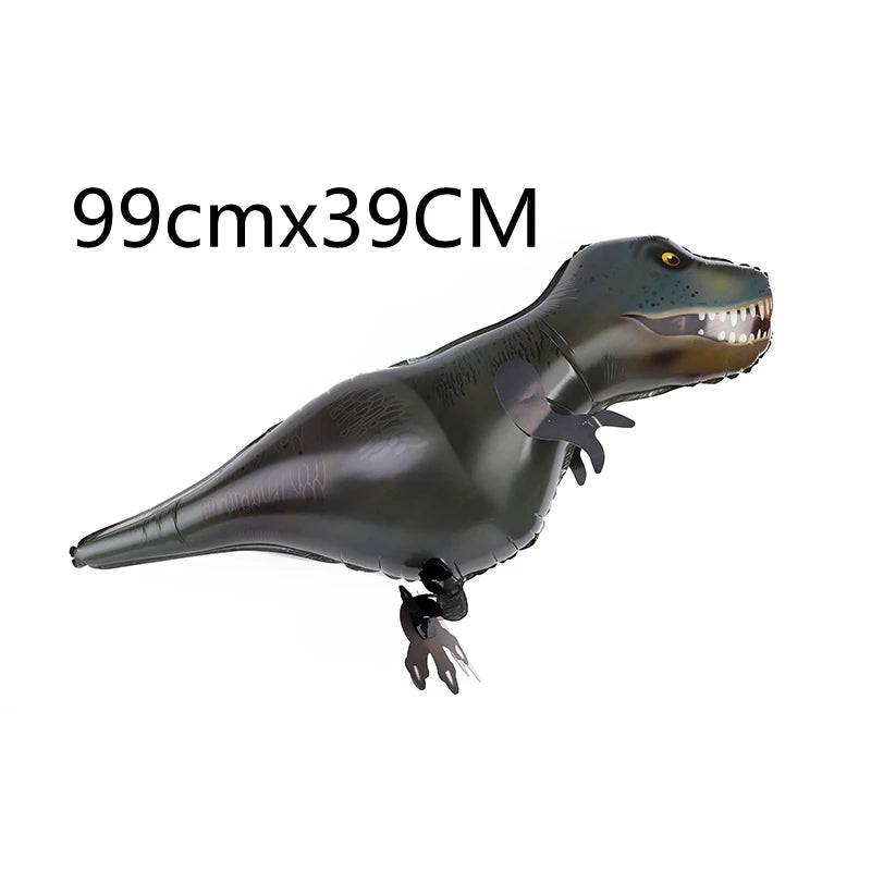 New Cartoon Aluminum Film Balloon Walking Balloon Helium Balloon Birthday Party Children's Toy Animal Pet Balloon