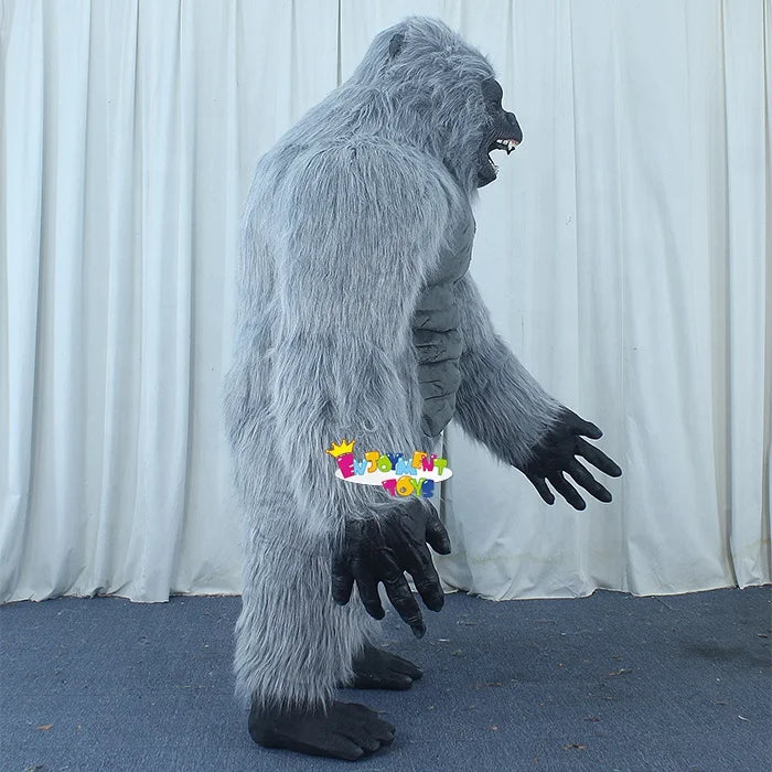 Hot Selling Custom Cartoon Gorilla Mascot Clothing Cute Inflatable Cartoon Gorilla Mascot Large Event Adult Party Costume