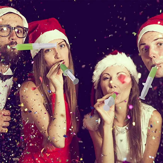 30pcs Party 60ml Shot Syringe Plastic   Jello Glasses or Cups Juice  Thanksgiving  Bar Props  Toys    Birthday  Wedding Festival