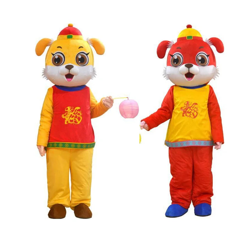 Customized Paw Dog Mascot Clothing Cartoon Character Patrol Dogs Mascot Costumes for Adults