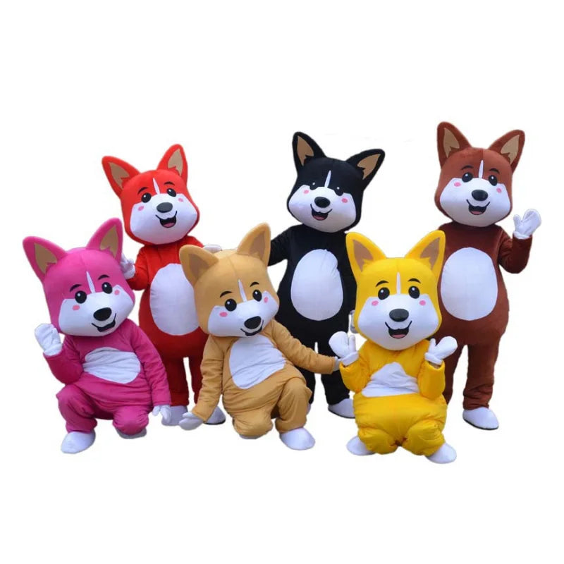 Customized Paw Dog Mascot Clothing Cartoon Character Patrol Dogs Mascot Costumes for Adults