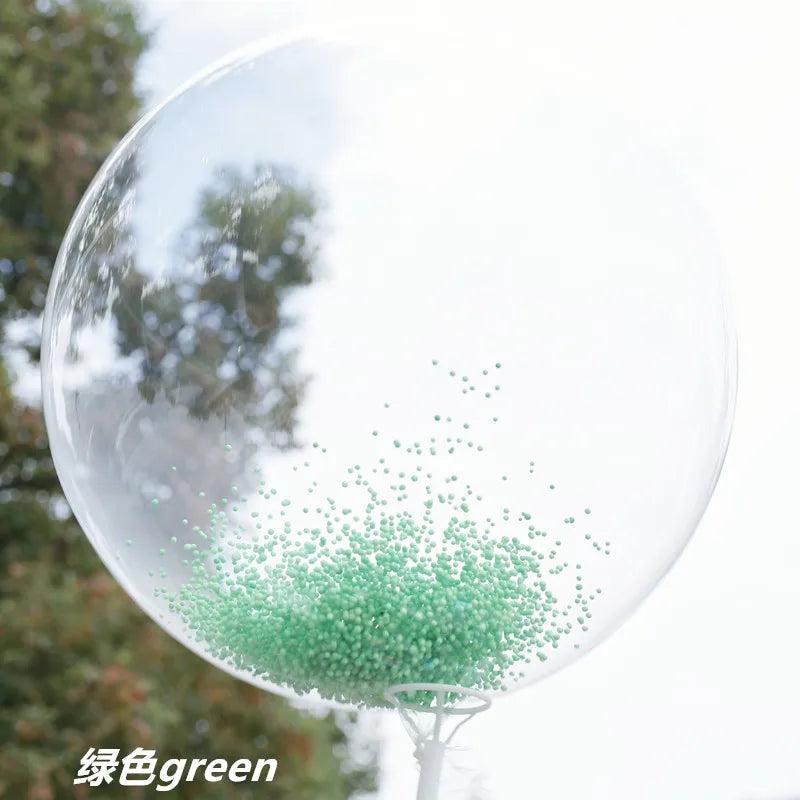 One Giant BoBo  Rainbow Color Bubble Balloon Birthday Party Wedding Decoration Children Toy