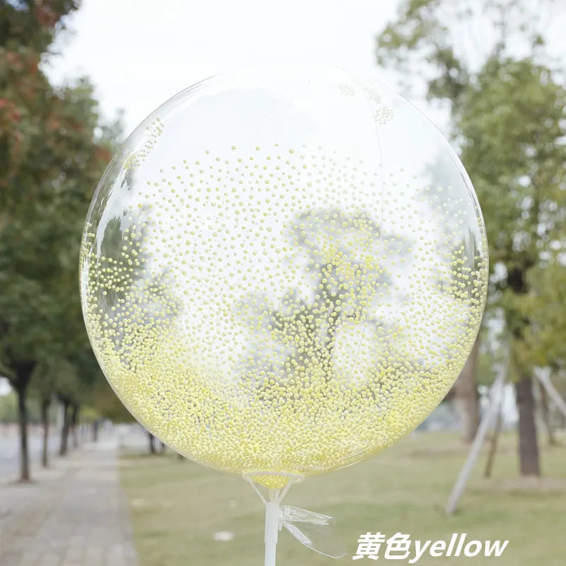 One Giant BoBo  Rainbow Color Bubble Balloon Birthday Party Wedding Decoration Children Toy