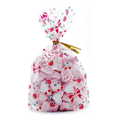 50pcs Plastic Bag For Gift 13X19cm Candies And Sweets Packaging Bags Birthday Wedding Party Christmas Gift Wrapping