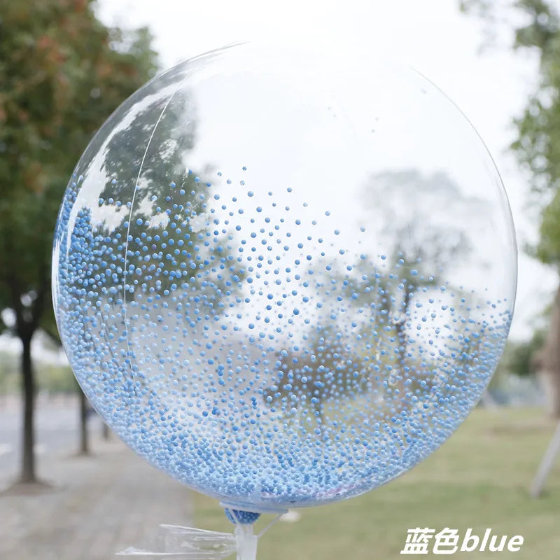 One Giant BoBo  Rainbow Color Bubble Balloon Birthday Party Wedding Decoration Children Toy