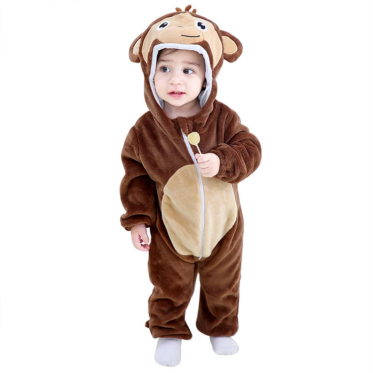 MICHLEY OEM New Design Boys Cosplay Jumpsuits Girls Winter Kids Halloween Costume for Children