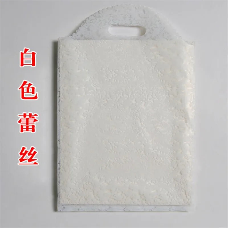 Plastic Bags for Business Shopping, Gift Packaging Bag with Handles, Jewelry Cothing Packing Pouches, 50PCs