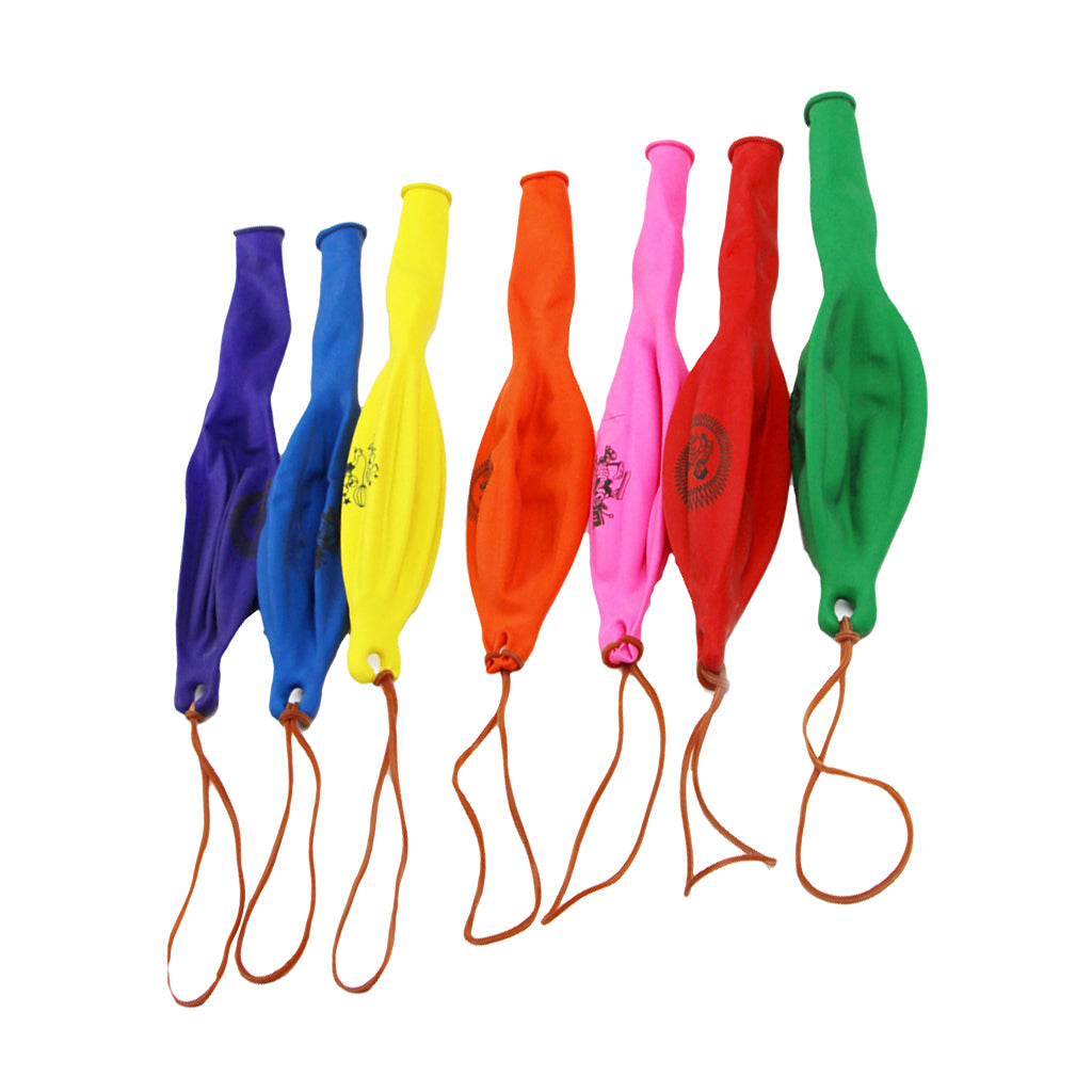 50pcs Large Punch Ball Balloons with Elastic Party Bag Fillers Kids Toys