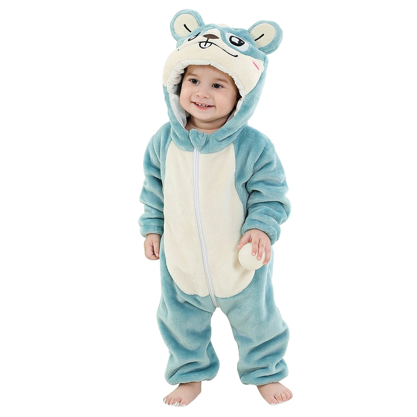 MICHLEY OEM New Design Boys Cosplay Jumpsuits Girls Winter Kids Halloween Costume for Children