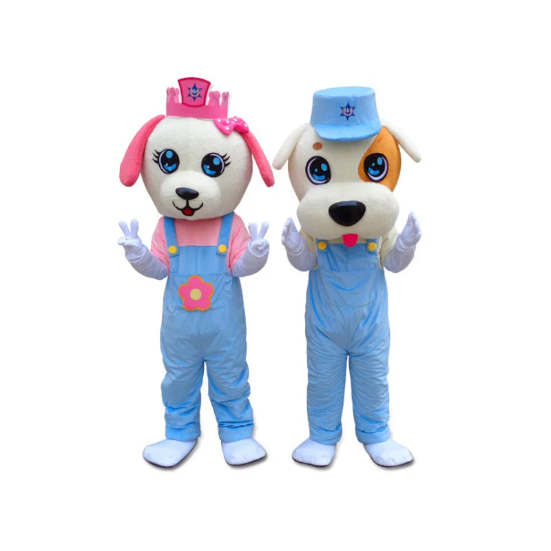 Customized Paw Dog Mascot Clothing Cartoon Character Patrol Dogs Mascot Costumes for Adults