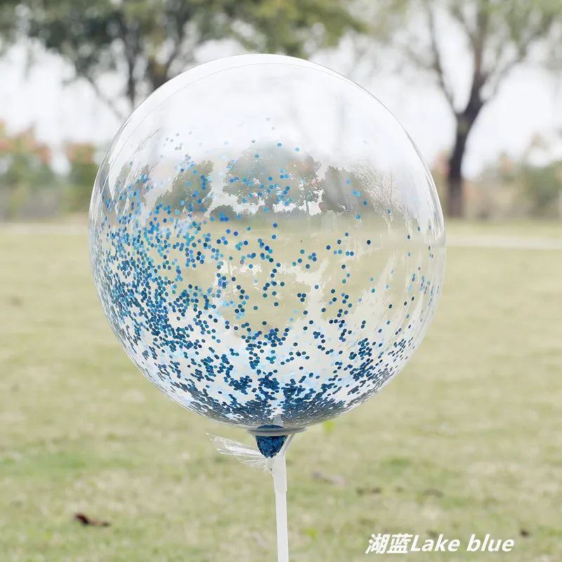 One Giant BoBo  Rainbow Color Bubble Balloon Birthday Party Wedding Decoration Children Toy