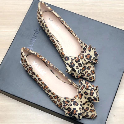 Women Flats with Big Bowknot Red Wedding Shoes Flat Heel Butterfly-knot Soft Sole Small Size 33 34 large size 43 Rose Red Flats