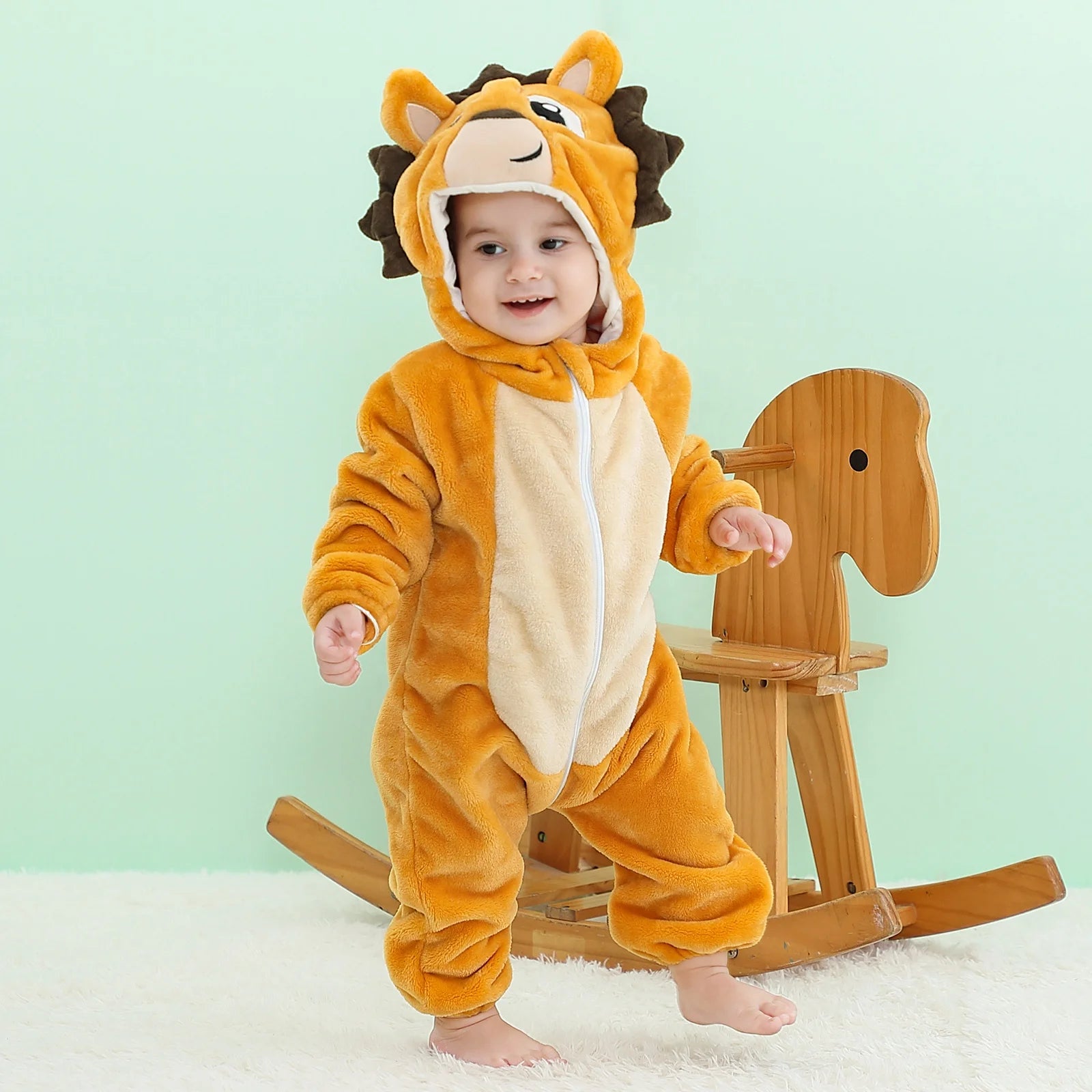 MICHLEY OEM New Design Boys Cosplay Jumpsuits Girls Winter Kids Halloween Costume for Children