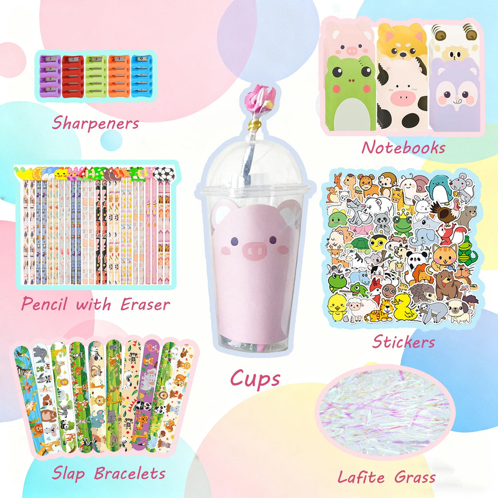 12/24 Pack Return Gifts Birthday Party Favors Goodie Bag Cup Gifts Birthday Party Supplies Students Gift Prizes Rewards