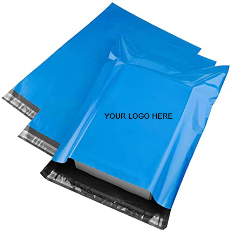 50pcs/Lot Plastic Mailer Envelope Bags Poly Shipping Mailing Colorful Packaging Parcel Storage Custom Logo Brand Mailer Envelope