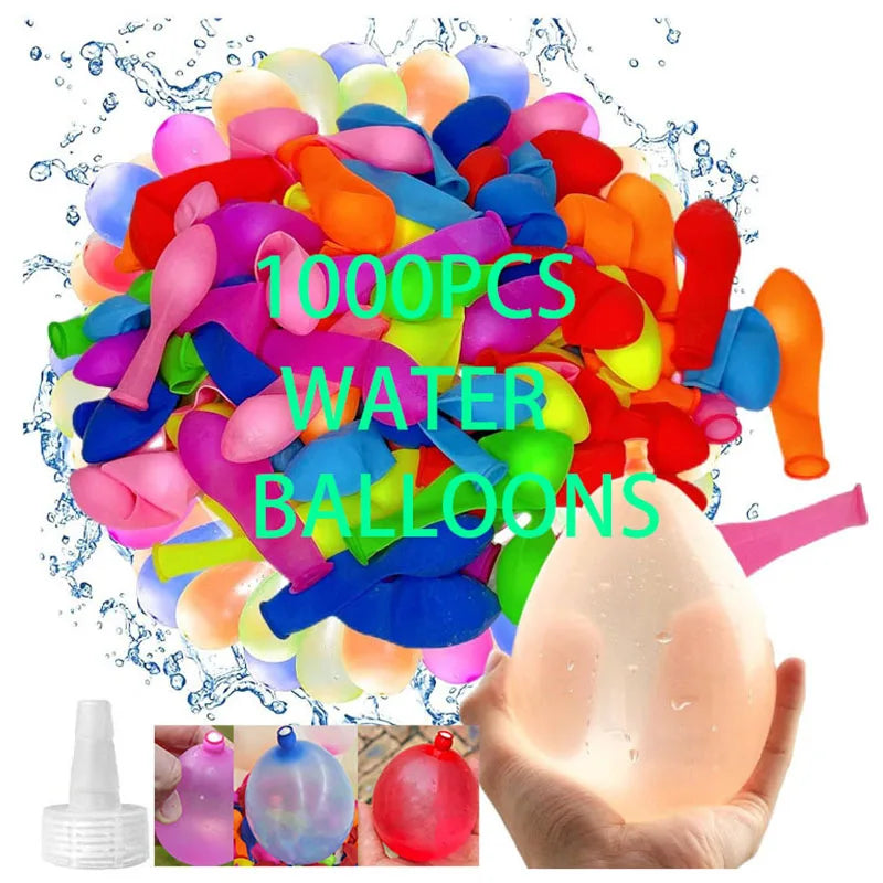 Colorful Water Biodegradable Balloons Easy Fill Water Bomb Balloon,Water Balls Summer Fun Outdoor Party Fighter Toy For Children