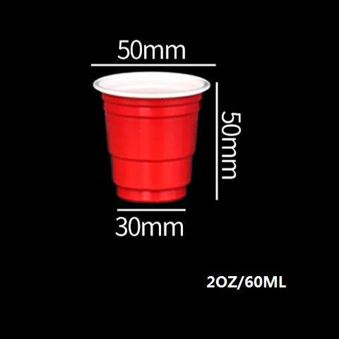 Pack 10PCS of 16OZ Party Cups for Beer Pong Game Drinks, Soda, Punch, Barbecue Cola or Water Disposable Cups Drop Ship