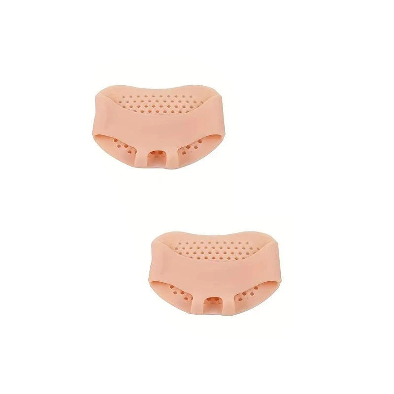2/6pcs Silicone Metatarsal Pads Toe Separator Pain Relief Foot Pads Orthotics Foot Massage Insoles Forefoot Socks Foot Care Tool