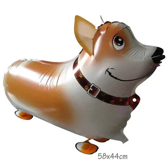 29 Types Walking Animal Balloons Cute Cat Dog Rabbit Panda Dinosaur Tiger Panda Balloons Pet Balls Party Birthday Decoration