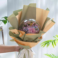 Bouquet Bobo Ball Bouquet Supplies Clear Flower Bouquet Stuffing Ball for Gift Packaging Wedding Decoration Flower Wrapping