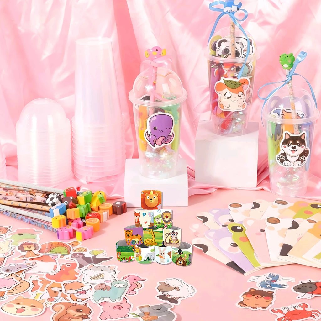 12/24 Pack Return Gifts Birthday Party Favors Goodie Bag Cup Gifts Birthday Party Supplies Students Gift Prizes Rewards