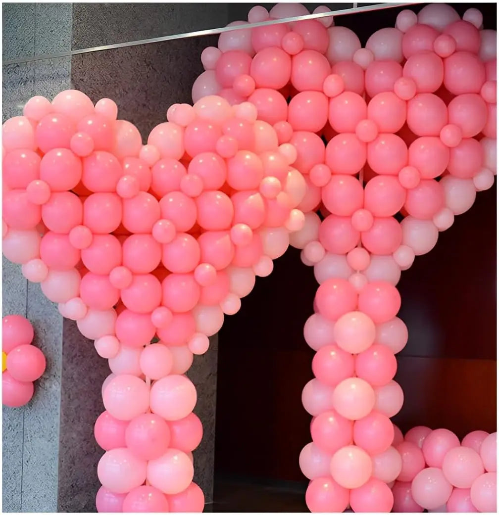 50/30/10Pcs Link Balloon Linking Balloons 6/12inch Metallic Chrome Latex Balloons for Birthday Christmas Wedding Party Decor