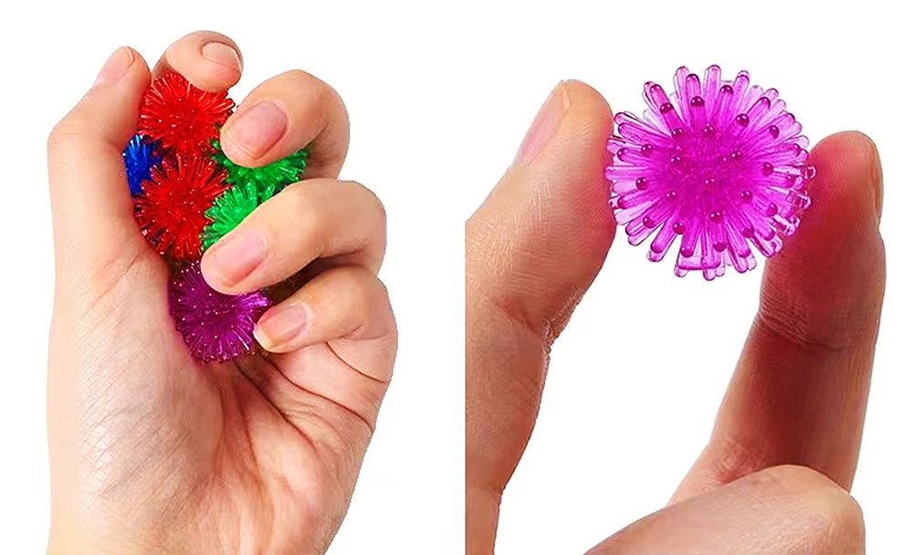 30Pcs Kids Party Favor Soft Plastic Bayberry Stress Relief Ball Toys Boys Girls Birthday Gifts Giveaway Pinata Filler Gift Pack