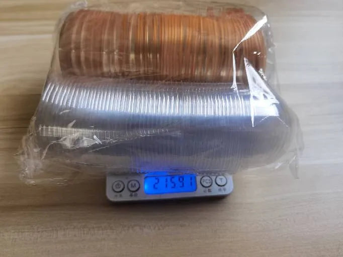 50-300pcs Packing Boxes Transparent Plastic Egg Yolk Crisp Moon Cake Boxes Disposable Dessert Packaging Mousse Trays Container