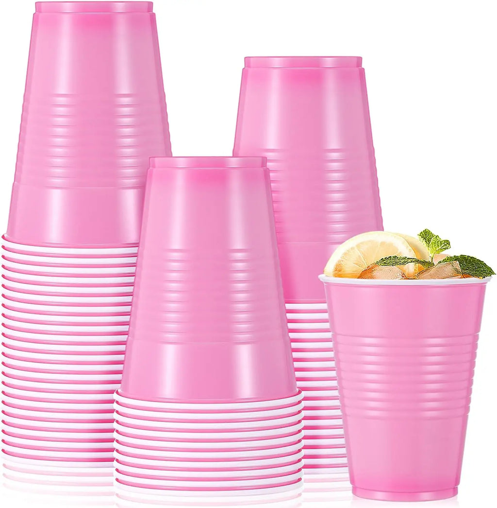 Pack 10PCS of 16OZ Party Cups for Beer Pong Game Drinks, Soda, Punch, Barbecue Cola or Water Disposable Cups Drop Ship