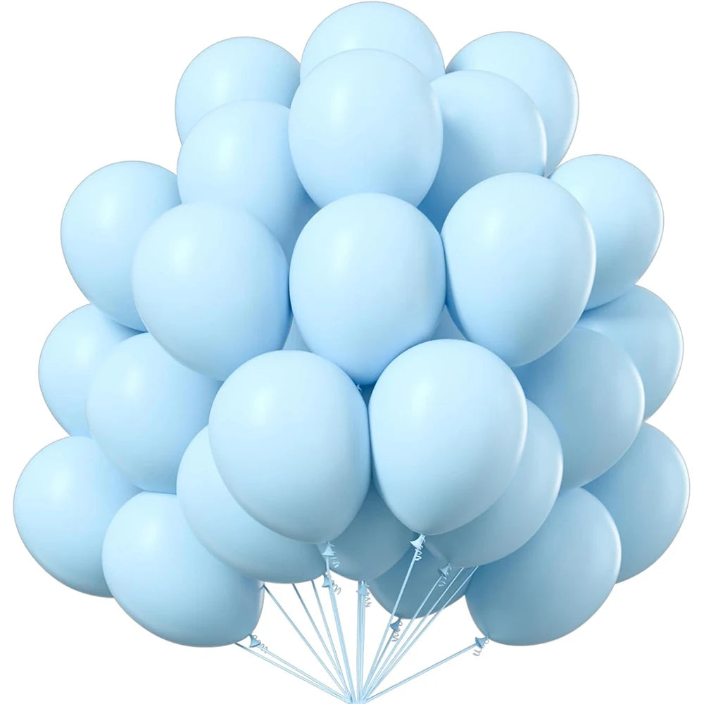 10/20/30/50pcs 10/12inch Orange Latex Balloons Brown Red Balloon Wedding Fall Decorations Birthday Christmas Party Baby Shower