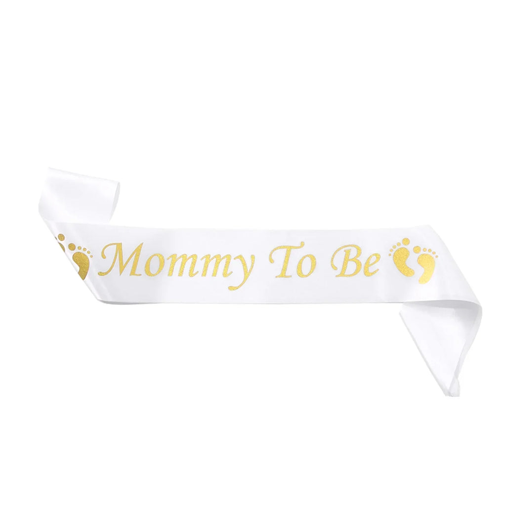 Mommy Mum To Be Sash Baby Boy Girl Baby Shower Decoration Sash Newborn Party Decoration Etiquette Belt