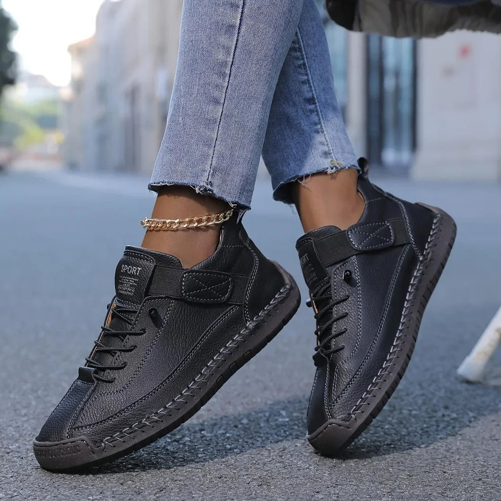 Summer Shoes Woman Platform Leisure Loafers Handmade Breathable Sneakers Moccasins Luxury Brand Boat Shoes Chaussure De Sport