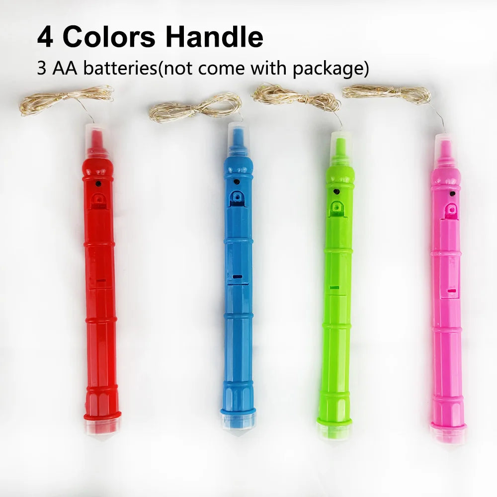 1/5/10/20/30pcs LED Light Up BoBo Balloons Colorful 3 Levels Flashing Handle 20 Inches Bubble Balloon 70cm Stick