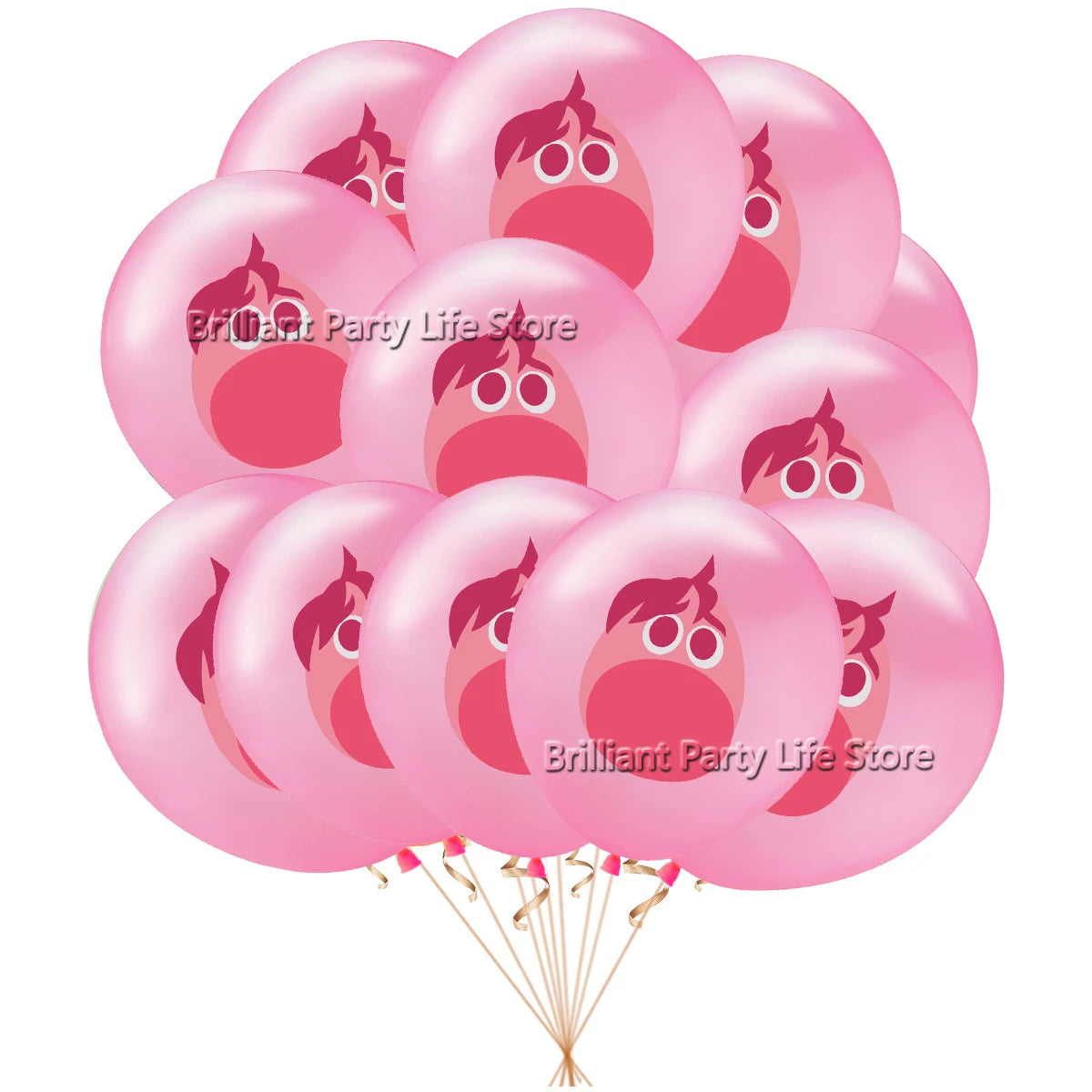 12-60Pcs Inside Out Balloons 12inch Cartoon Latex Balloon Birthday Party Decoration Toys For Kids Baby Shower Party Supplies