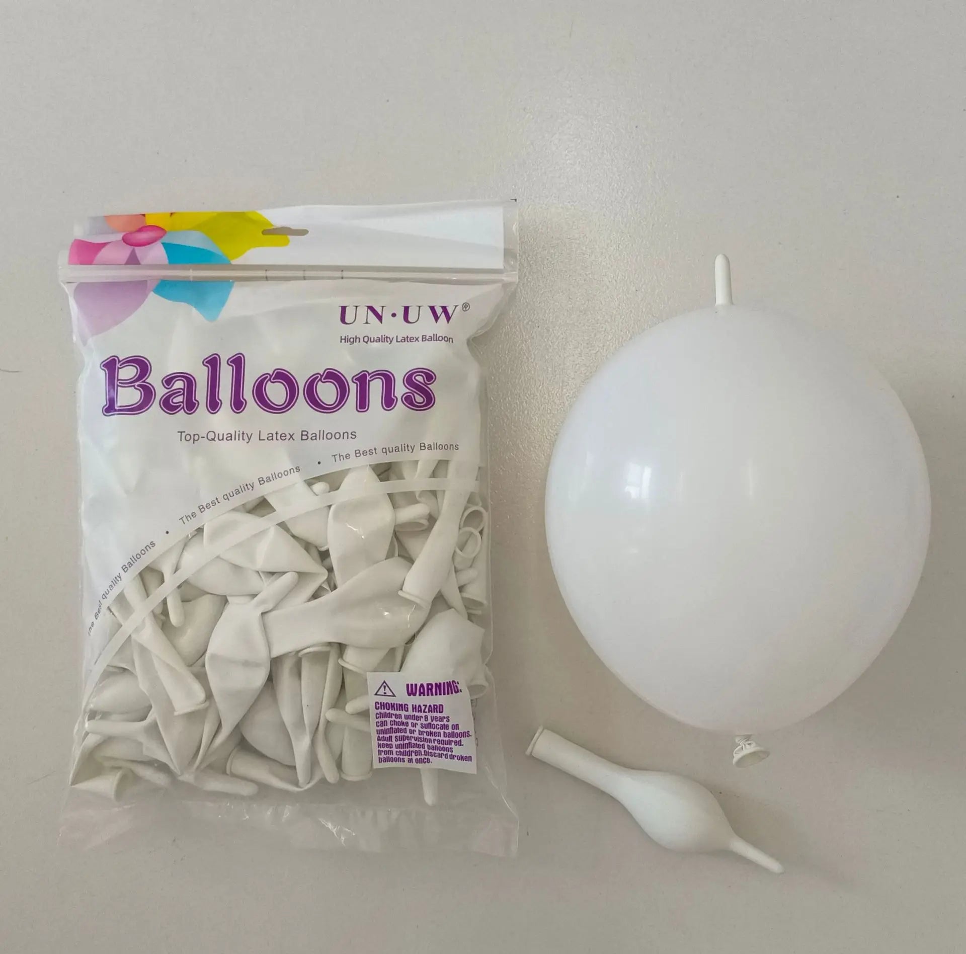 5/10/12 Inch 2.4g Tail Balloon Wedding Atmosphere Decoration Birthday Party Arch Connection Modeling Shop Opening Bar KTV Layout