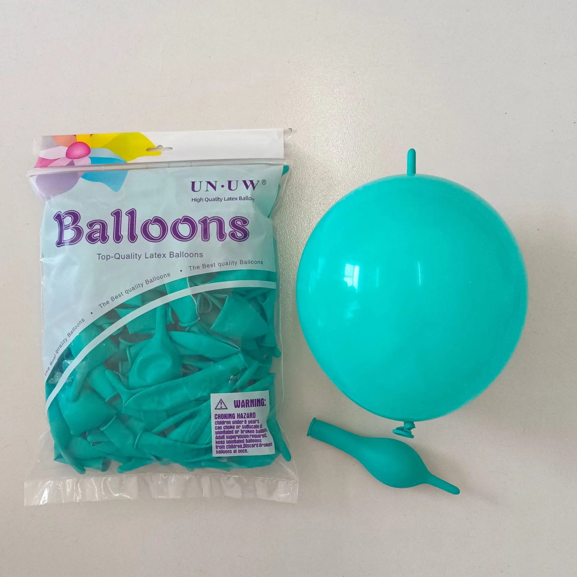 5/10/12 Inch 2.4g Tail Balloon Wedding Atmosphere Decoration Birthday Party Arch Connection Modeling Shop Opening Bar KTV Layout