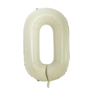 Happy Birthday Party balloons 40inch Wedding decor cream white Alphabet Foil Letter balloon kids baby shower girl Balls supplies