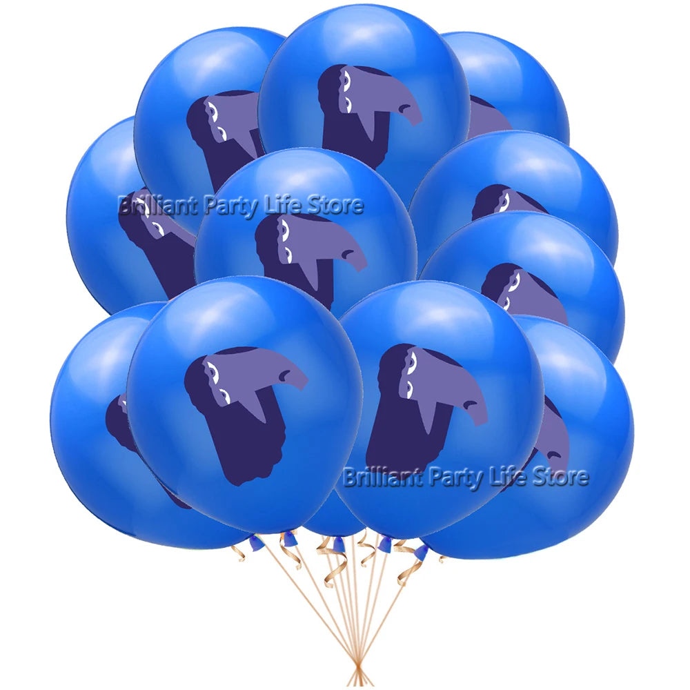 12-60Pcs Inside Out Balloons 12inch Cartoon Latex Balloon Birthday Party Decoration Toys For Kids Baby Shower Party Supplies