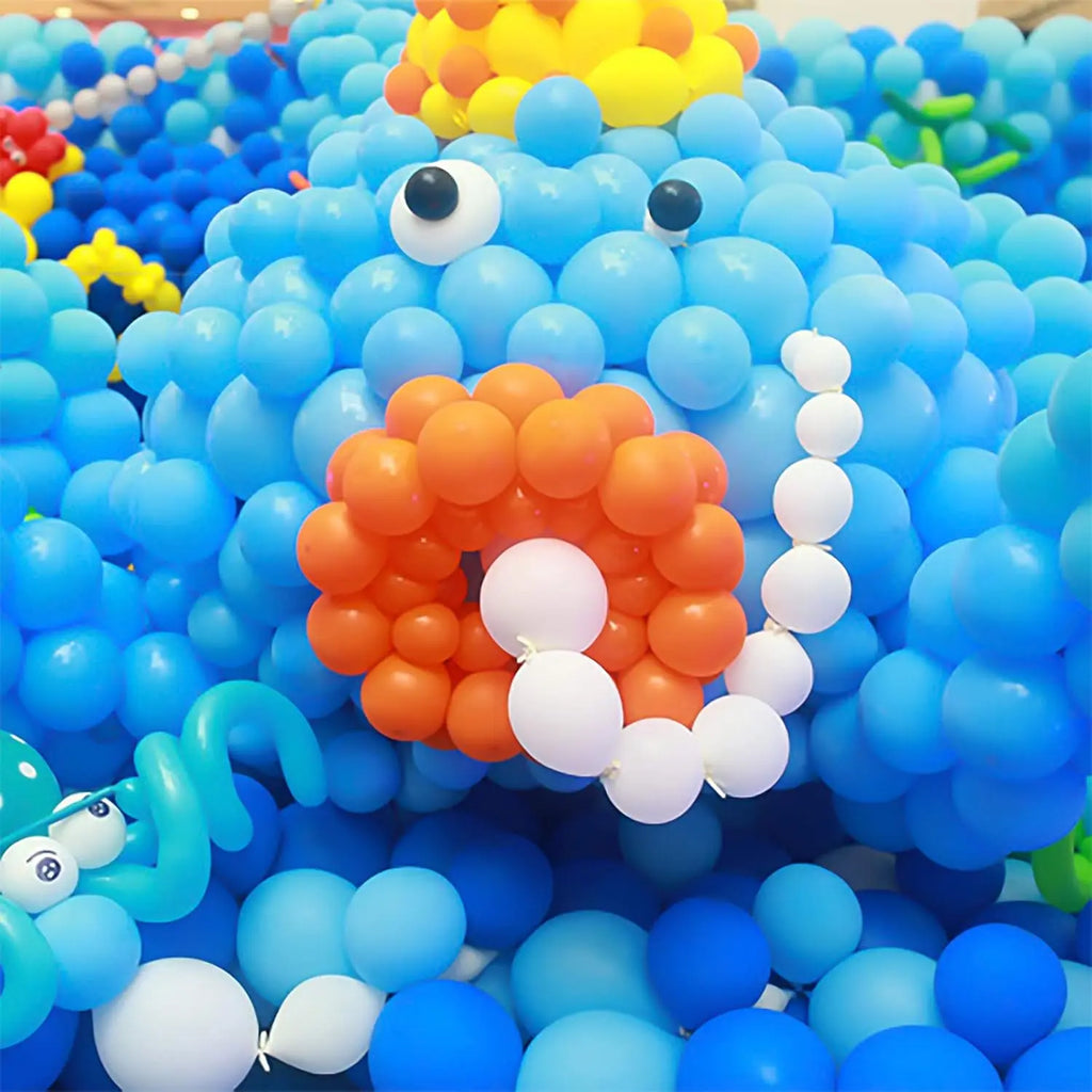 50/30/10Pcs Link Balloon Linking Balloons 6/12inch Metallic Chrome Latex Balloons for Birthday Christmas Wedding Party Decor