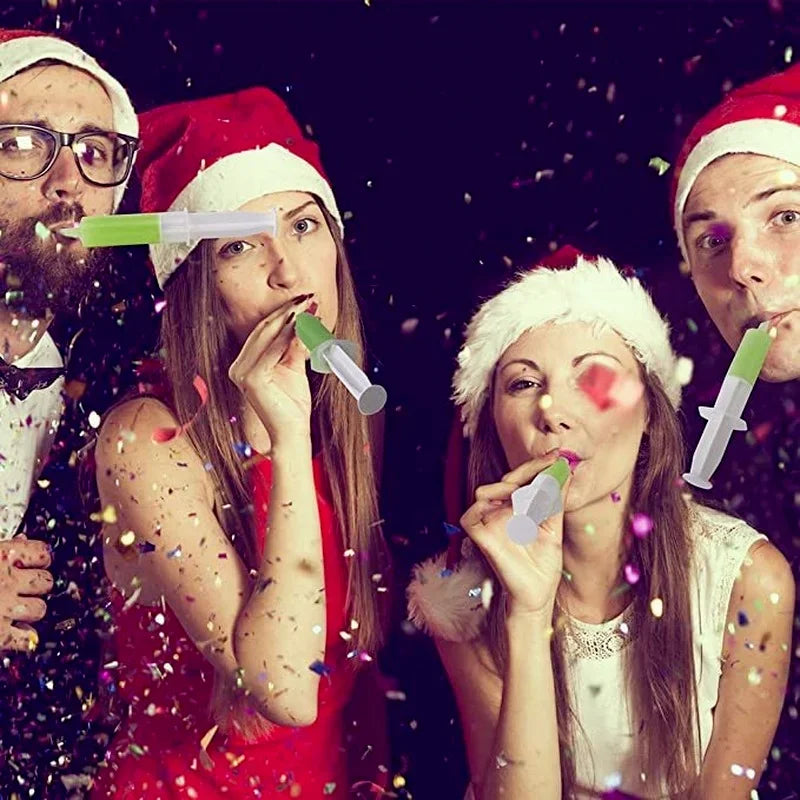 30pcs Party 60ml Shot Syringe Plastic   Jello Glasses or Cups Juice  Thanksgiving  Bar Props  Toys    Birthday  Wedding Festival