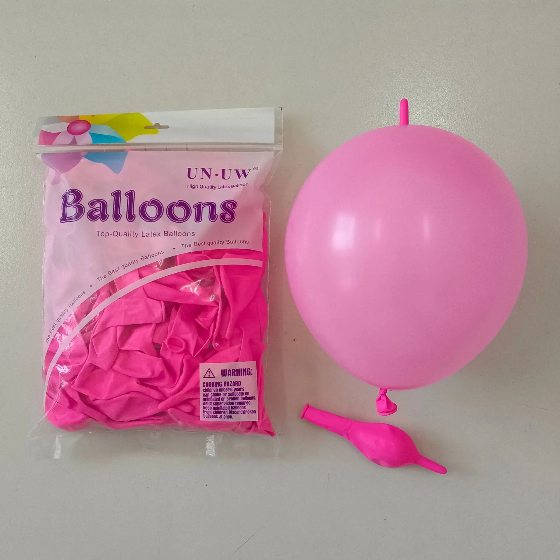 5/10/12 Inch 2.4g Tail Balloon Wedding Atmosphere Decoration Birthday Party Arch Connection Modeling Shop Opening Bar KTV Layout