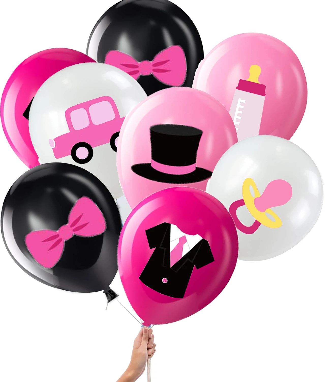 Baby Boy Balloons Boss Boy Balloons for Boys Birthday Baby Shower Party Decorations