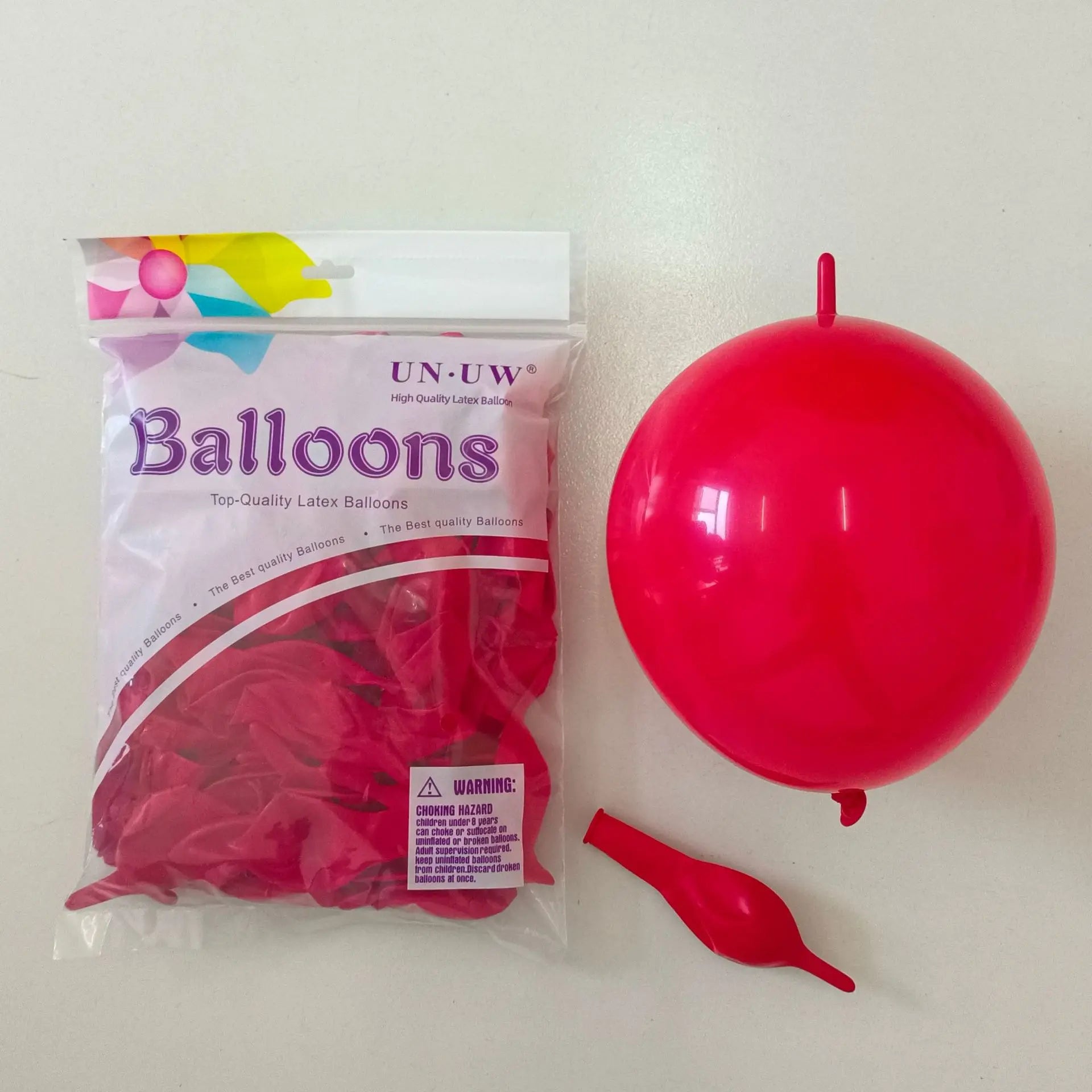 5/10/12 Inch 2.4g Tail Balloon Wedding Atmosphere Decoration Birthday Party Arch Connection Modeling Shop Opening Bar KTV Layout